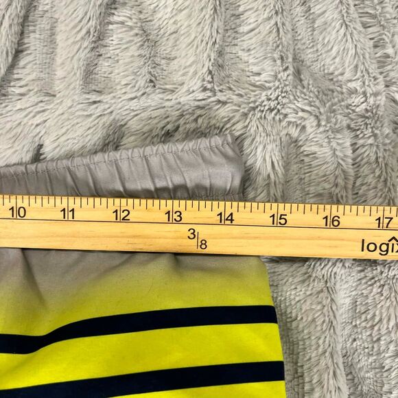 Wonder Nation Swim Trunks Boy L 10-12 Striped Board Shorts Mesh Lined Drawstring - Picture 6 of 7